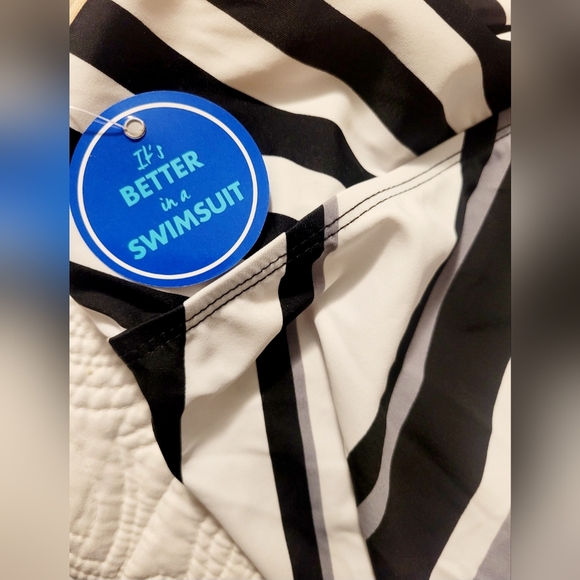 Swimsuits for all plus size 30 monokini 2 piece NWT - Picture 8 of 16